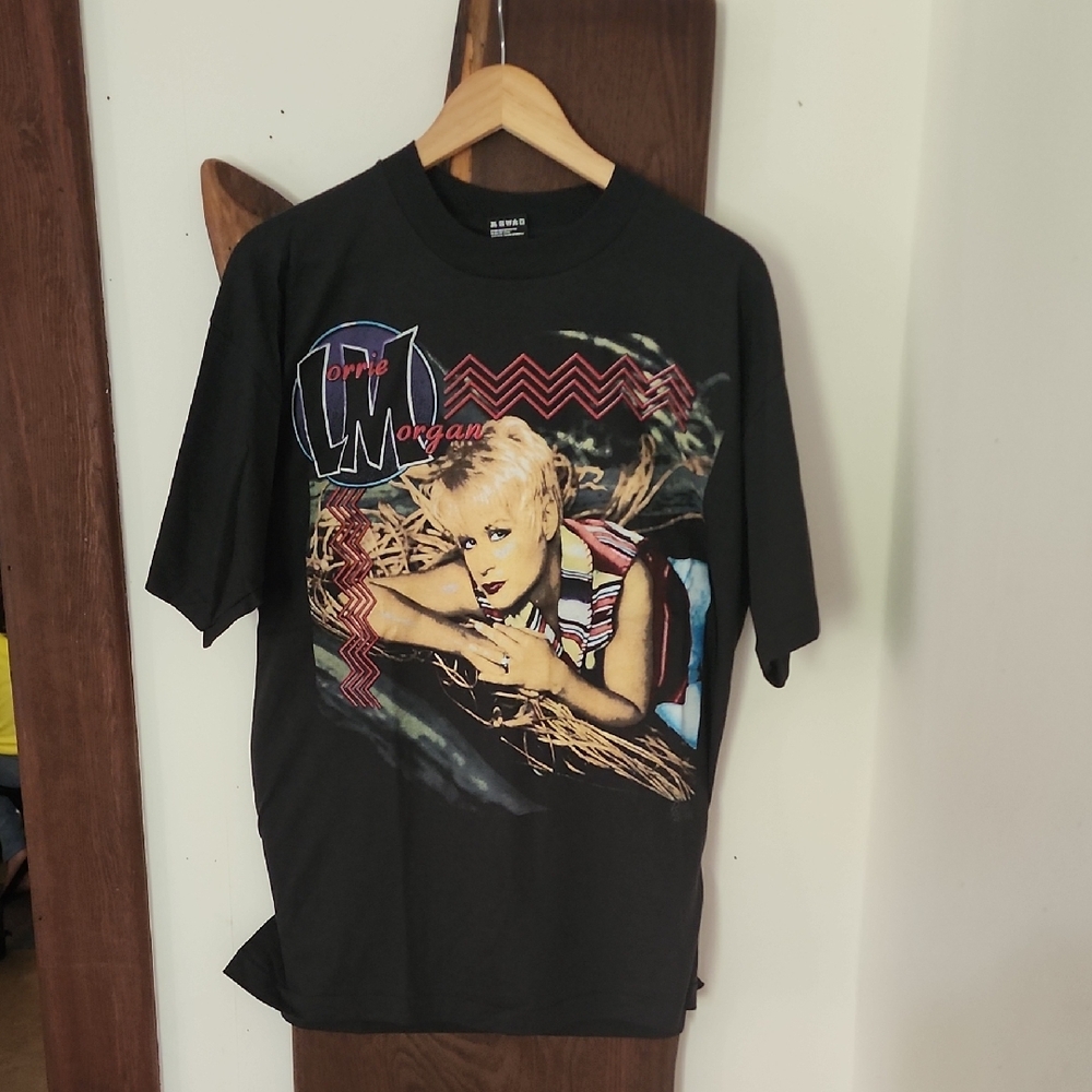 Vintage 90s Lorrie Morgan Promo Album Tour Concert Tee Size XL